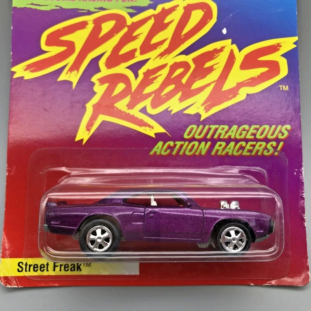 Speed Rebels 1970 70 Dodge Super‎ Bee Street Freak Metallic Purple Diecast 1/64